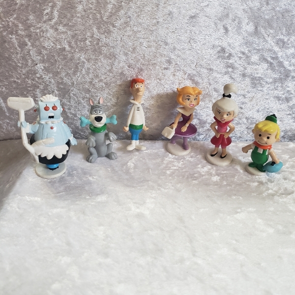 Toys Vintage Jetson Figurines 6 Different Poshmark